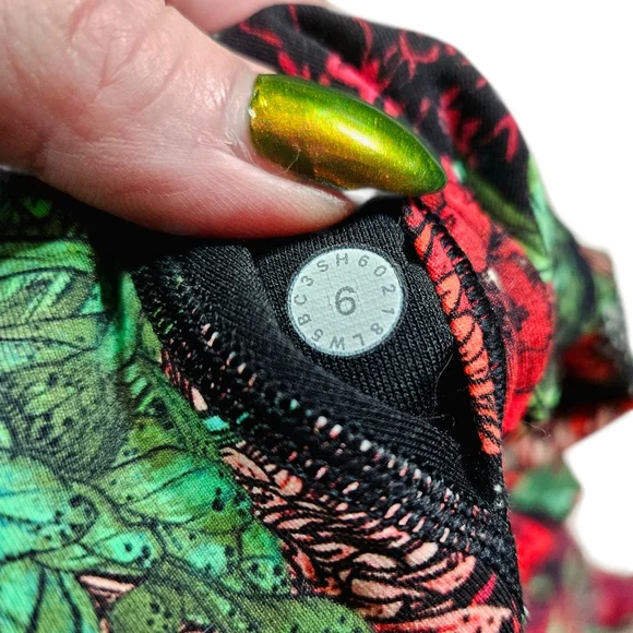 Lululemon Wunder Under Hi-Rise Tight 28" In Zen Garden Multi - Picture 9 of 13